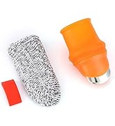 Mxzzand Practical Garden Thumb Cutter Orange Thumb Picker Finger Cutter for Garden(#1)
