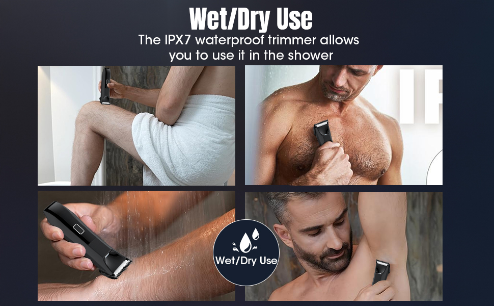 Pubic Ball Trimmer Men Body Groomer groin hair trimmer for men manscape kit bikini trimmer