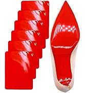 BHXANZOU Red Bottom Shoe Protector Compatible with Christian Louboutin Shoes,Self-Adhesive Sole G...