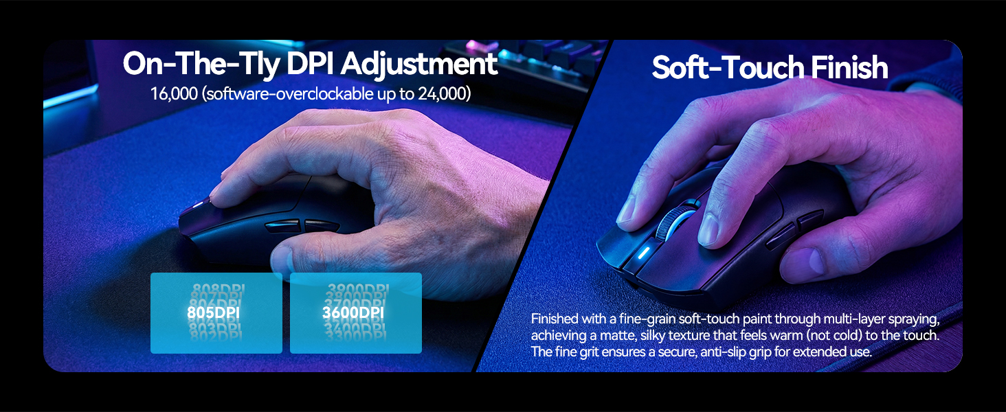Soft-Touch Finish