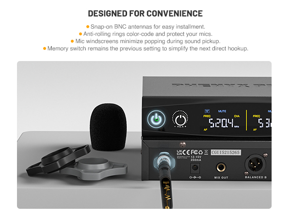 uhf wireless microphone