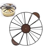 Round Cake Slice &amp; Pie Slicer Marker, Cake Divider, Cake Cheesecake Cutter with Handle for Pastry...