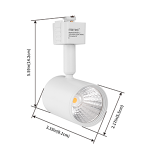 mirrea LED Track Lighting Heads