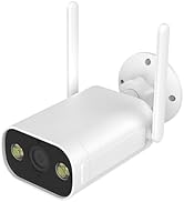 Security Camera Outdoor 2K 3MP, HD WiFi 2.4G Home Security Camera for Outside with IR &amp; Color Nig...