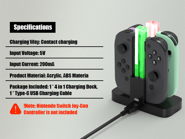 joycon charging dock