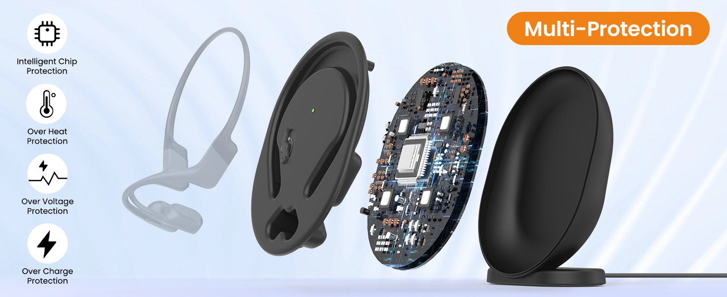 shokz headphones charger