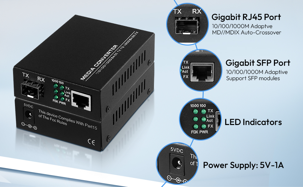 Gigabit SFP Port