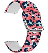 Universal Silicone Watch Band Replacement, 20mm Soft Straps Compatible with Gizmo Watch/Samsung G...