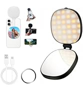 SJZXVZ Magnetic Selfie Light, 3-Mode Phone Light Compatible with Phone Magsa for Selfies/Photogra...