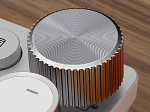 Dual-function knob