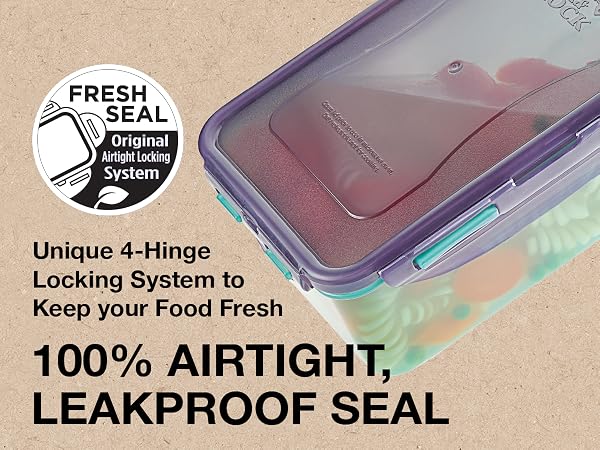 LocknLock Eco has a 100% airtight, leakproof seal