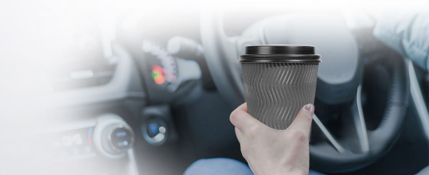 Lamosi Insulated Corrugated Paper Cups
