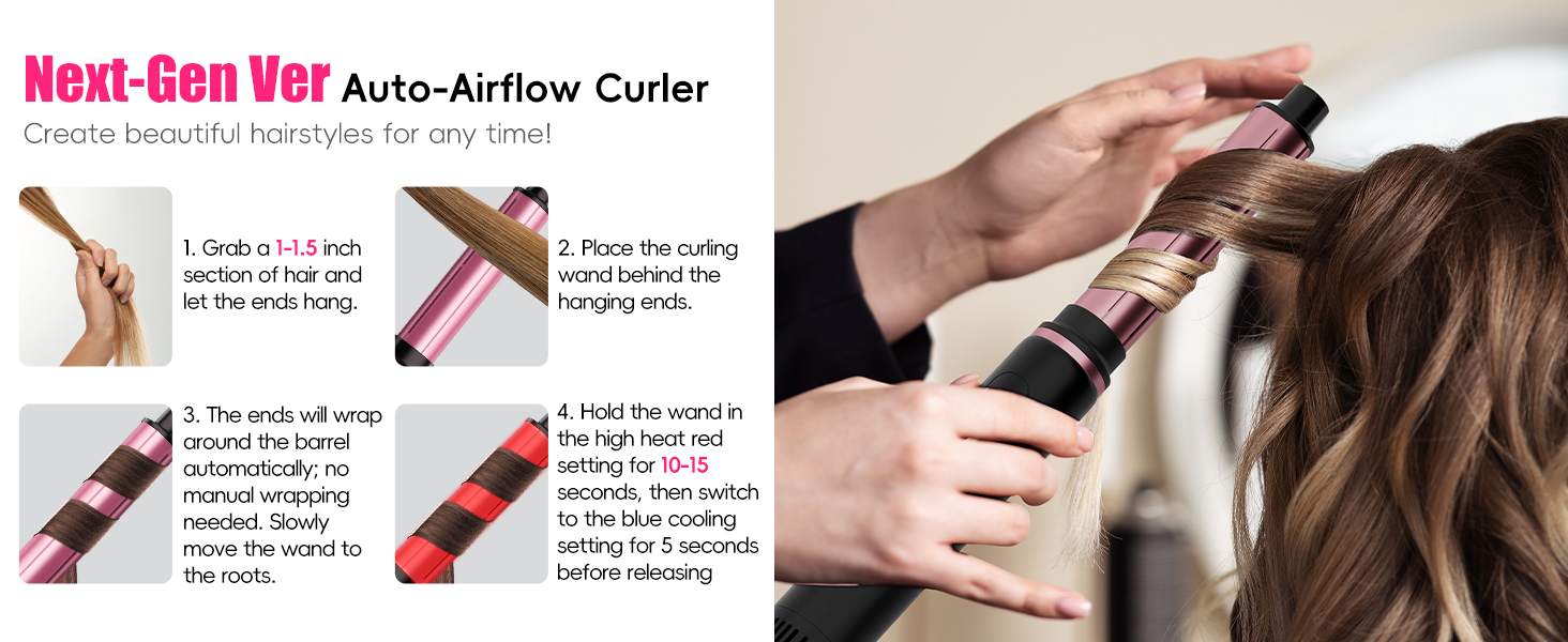 auto-airflow curler
