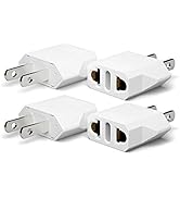 Unidapt US USA Plug Adapter - EU European to America Japan Canada American Travel Plug Adapter, E...