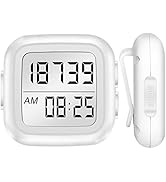 3D Pedometer for Walking with Clip, Simple Step Counter with Large Display, Track Steps, Activity...