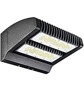 dephen 120W LED Wall Pack 5000K 16200lm Rotatable 2 Heads Wall Light 60-120 Beam Angle Adjustable...