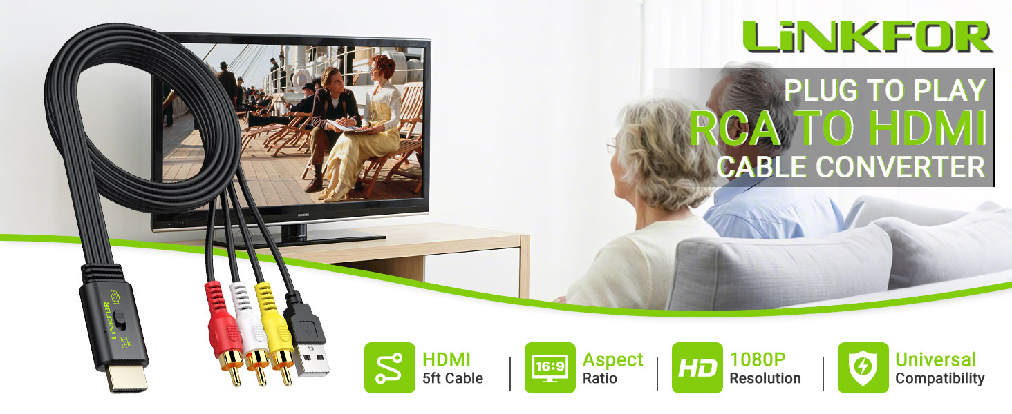 RCA to HDMI Converter