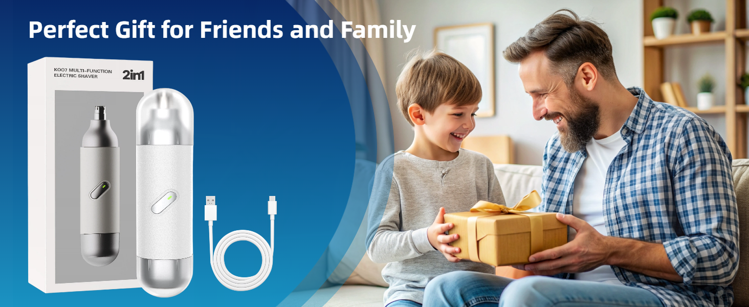 Rechargeable Ear and Nose Trimmer