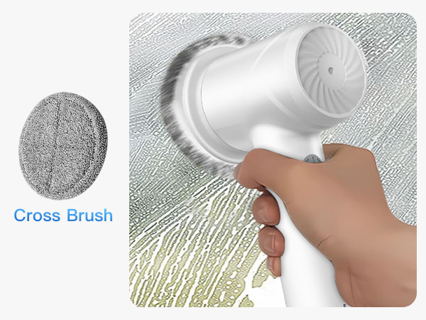 Electric Spin Scrubber - Cordless IPX7 Waterproof Shower Scrubber