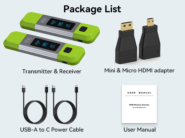 wireless hdmi transmitter and receiver 4k wireless hdmi extender