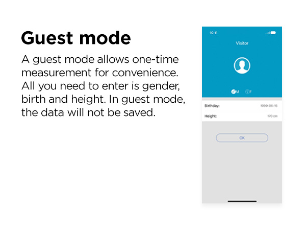 mooas smart scale body digital bathroom scale smart body scale