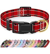 TMOODEL Reflective Dog Collar, Cute Boho Dog Collar for Extra Small Dogs, Soft Nylon Puppy Collar...