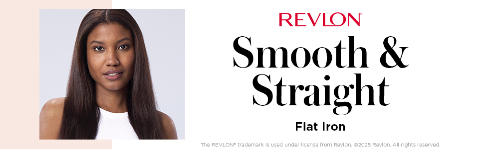 Smooth &amp;amp; Straight Revlon Flat Iron