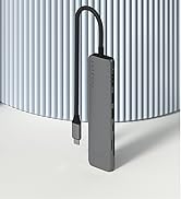 Satechi 7 in 1 USB C Hub Multiport Adapter with Ethernet, HDMI 4K@60Hz, 100W PD Charging, 2X USB-...
