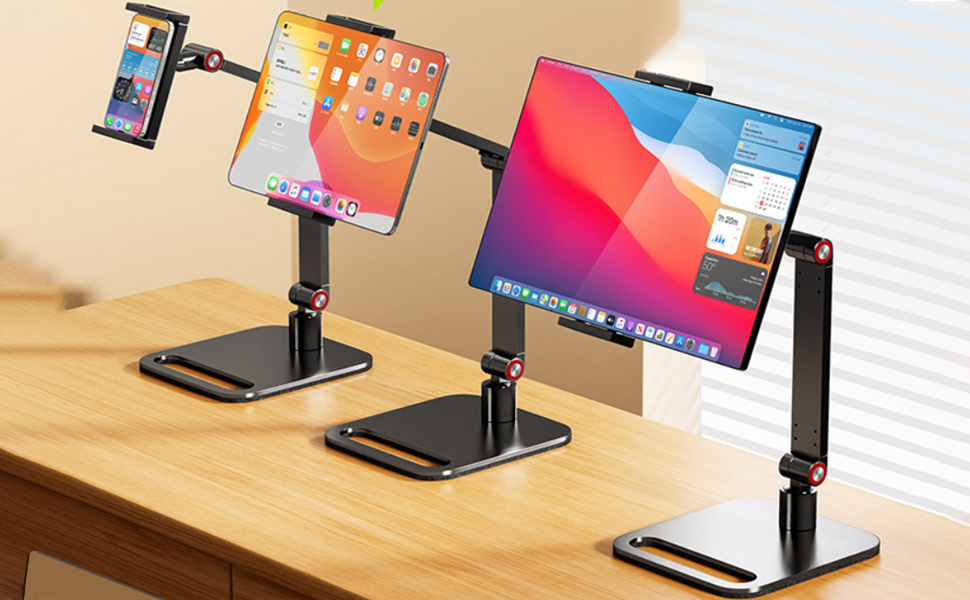 portable monitor holder with clip