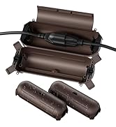 Flemoon [3 Pack] Outdoor Extension Cord Waterproof Cover, Weatherproof Electrical Connection Box ...