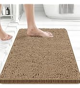 Bcoimo Bathroom Rugs 24x17, Bath Mats for Bathroom Non Slip with Rubber Backing,High Absorbent Mi...