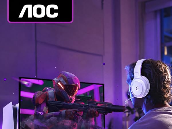white gaming headset