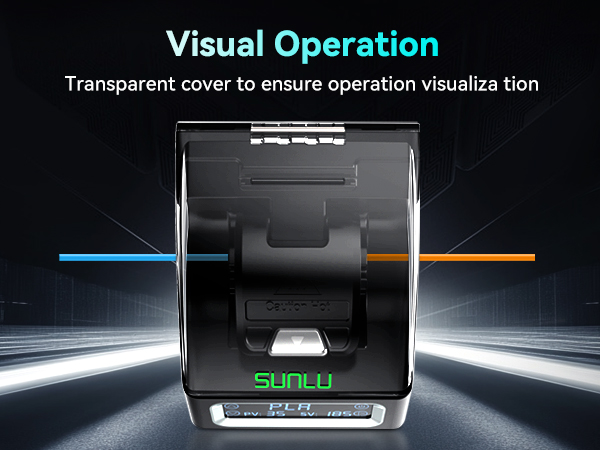 SUNLU Filament Connector, Fast Heating Filament Connector for 3D Printer Filament 1.75mm