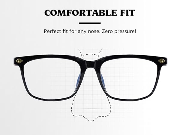 comfortable &amp; lightweight frame design