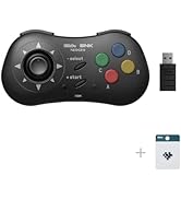 8Bitdo NEOGEO Wireless Controller with Classic Click-Style Joystick and Turbo Function for Window...
