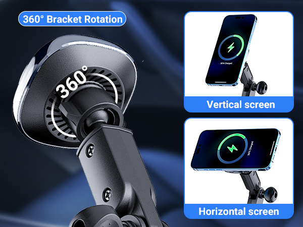 Magnetic Wireless Cup Charging Holder