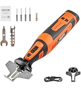 VEVOR Cordless Chainsaw Sharpener, 5-Speed Adjustable Electric Saw Chain Sharpener 5000-30000 RPM...