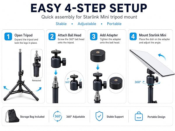 starlink mini tripod stand