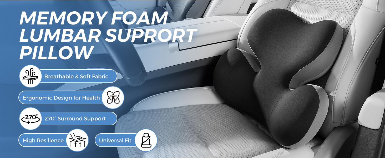 lumbar support pillow for sleeping