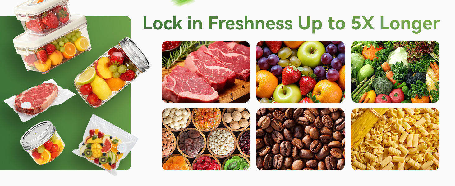Lock in Freshness Up to 5X Longer
