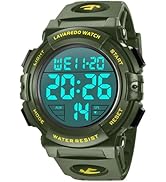 L LAVAREDO Mens Digital Watch - Sports Military Watches Waterproof Outdoor Chronograph Military W...