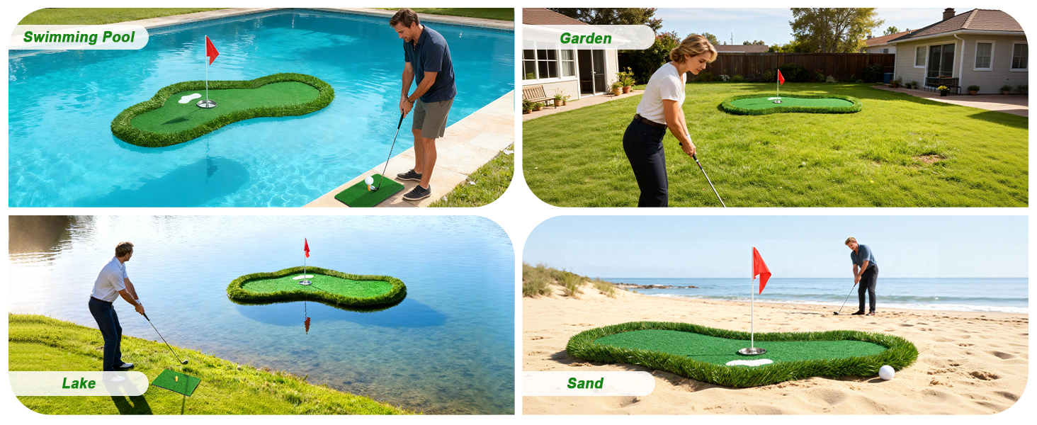 Floating Golf Green for Pool