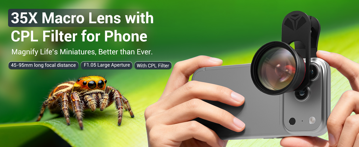 35X macro lens for iphone