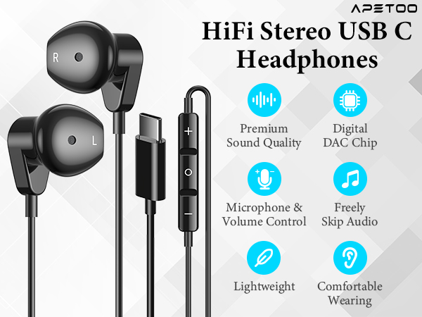 usb c headphones
