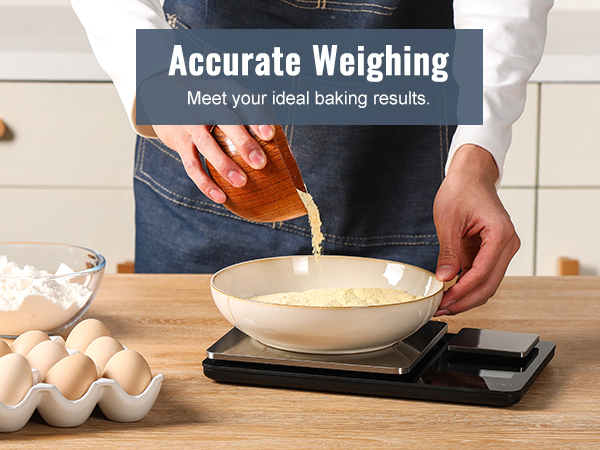 dual kitchen scale