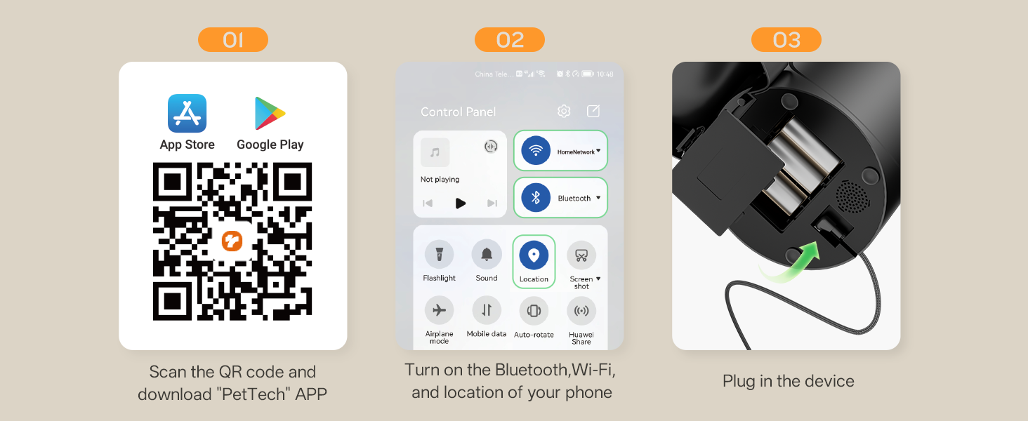 Automatic cat feeder wifi
