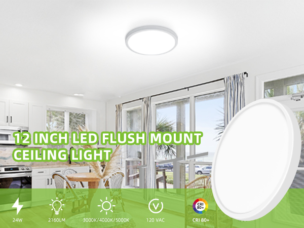 LED Round Flat Panel Light