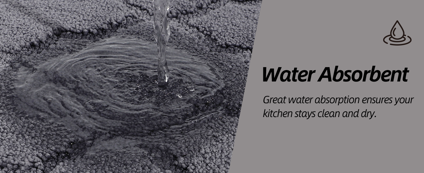 absorbent kitchen rugs