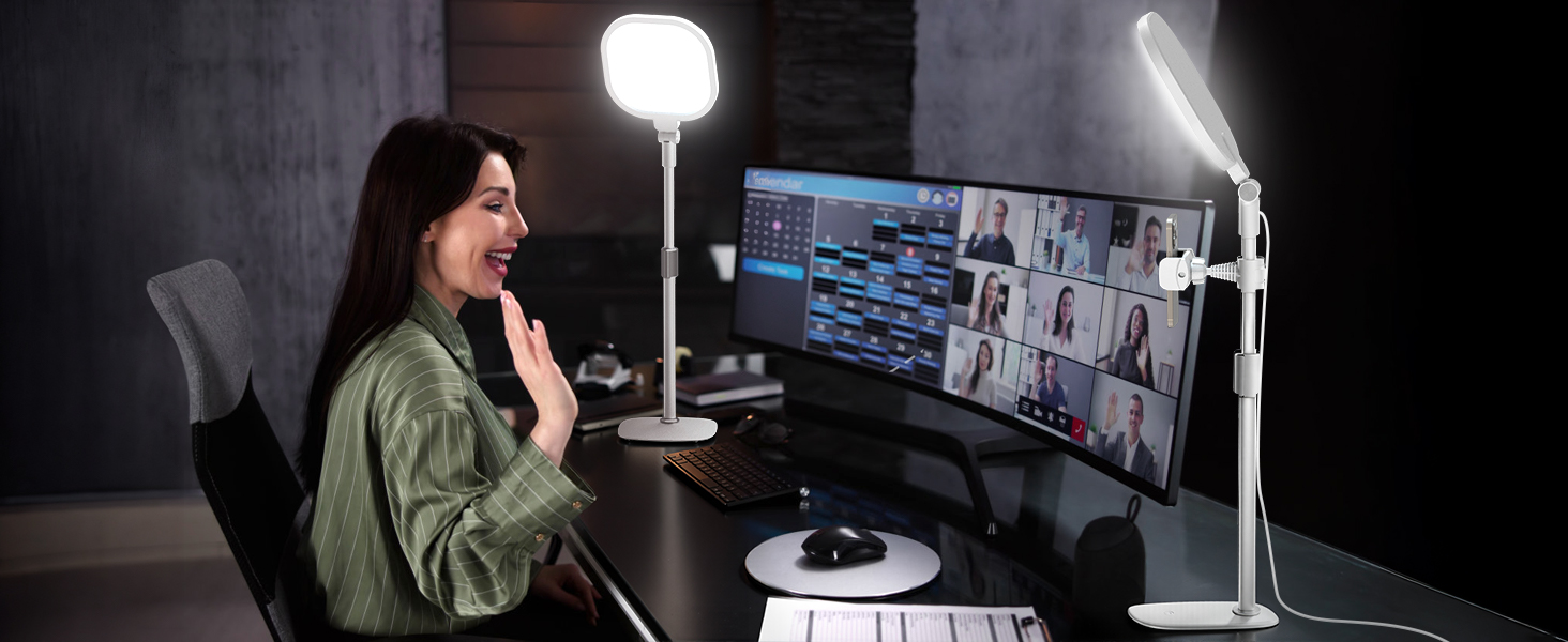 video conferencing light