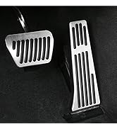 Jaronx Compatible with BMW Pedal Covers, No Drill Gas Brake Pedal Anti-Slip Foot Pedal Cover (3' ...